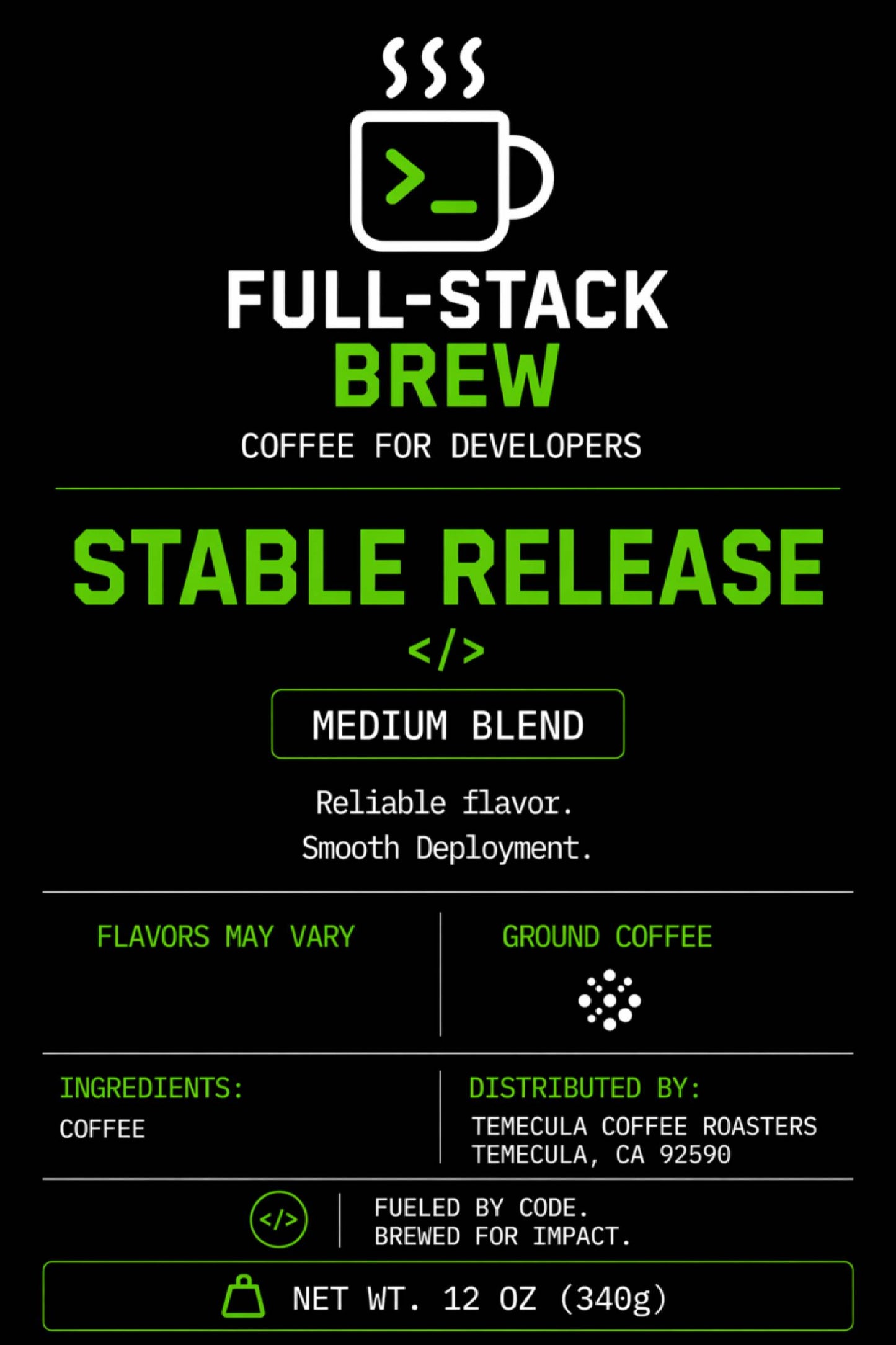 Stable Release ☕ Medium blend